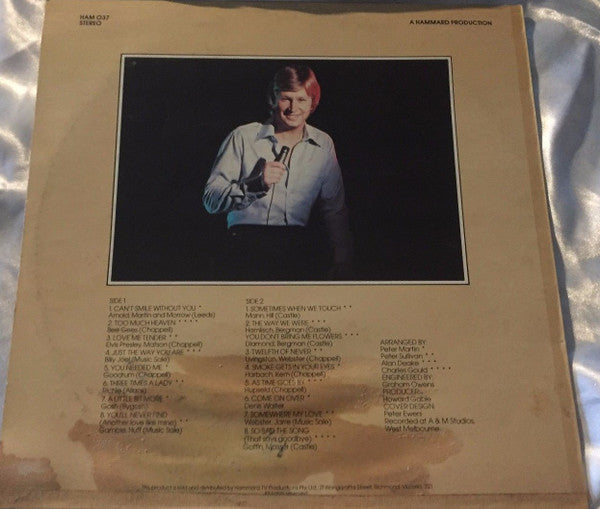 Denis Walter : Sometimes When We Touch (LP, Album)
