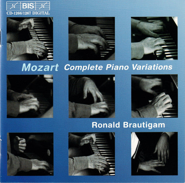 Wolfgang Amadeus Mozart, Ronald Brautigam : Complete Piano Variations (4xCD, Album)