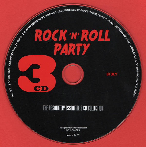 Various : Rock 'N' Roll Party (3xCD, Comp)