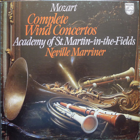 Mozart*, Academy Of St. Martin-in-the-Fields*, Neville Marriner* : Complete Wind Concertos (4xLP, Comp + Box)