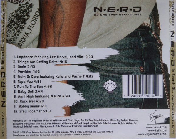 N*E*R*D : In Search Of... (CD, Album, RE)
