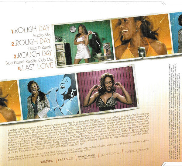 Paulini : Rough Day (CD, Single)