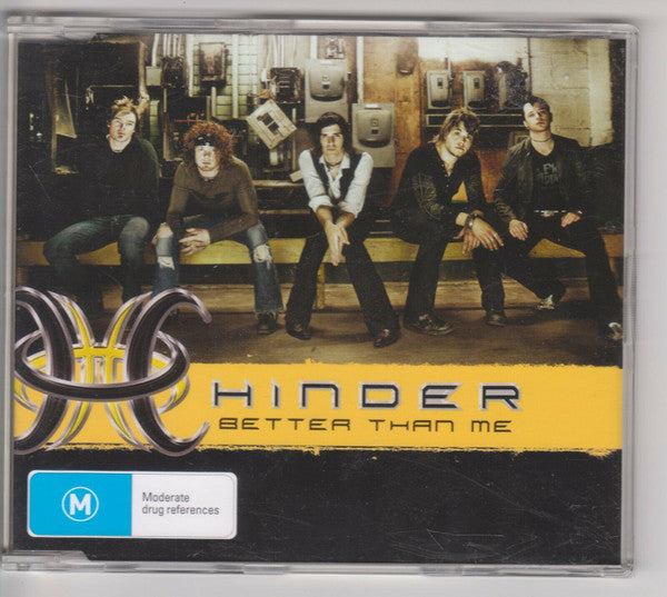 Hinder (2) : Better Than Me (CD, Single, Enh)