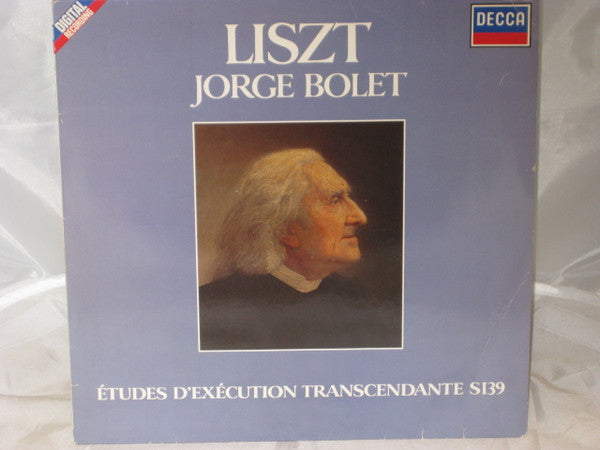 Franz Liszt, Jorge Bolet : Études D´Exécution Transcendante (LP)