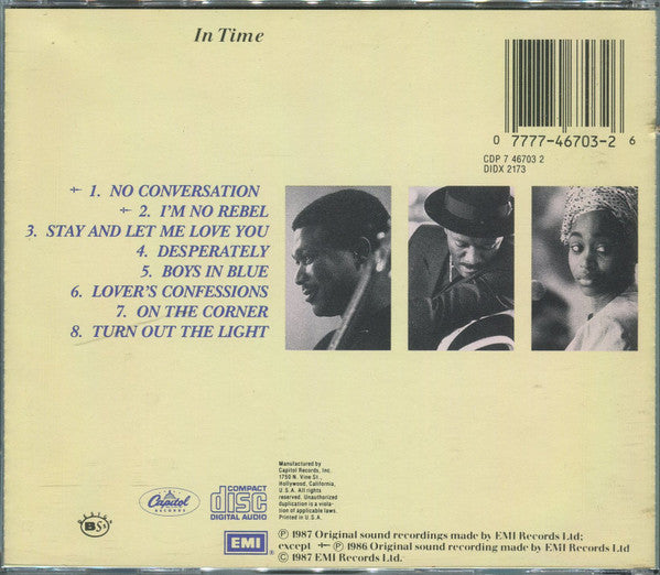 View From The Hill : In Time (CD, Album)