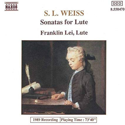 S.L. Weiss*, Franklin Lei : Sonatas For Lute (CD)