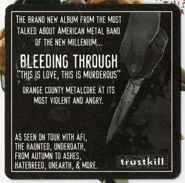 Bleeding Through : This Is Love, This Is Murderous (CD, Album)