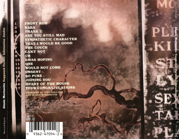Alanis Morissette : Supposed Former Infatuation Junkie (CD, Album, Oly)