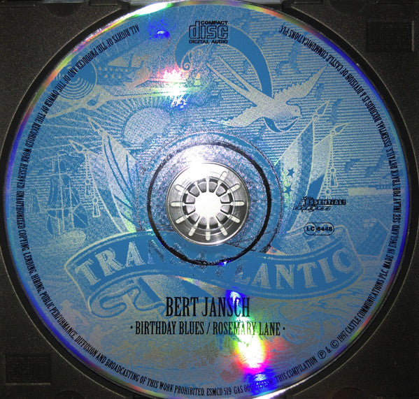 Bert Jansch : Birthday Blues / Rosemary Lane (CD, Comp)