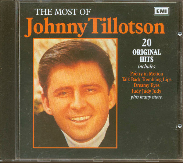 Johnny Tillotson : The Best Of Johnny Tillotson (CD, Comp, RE)