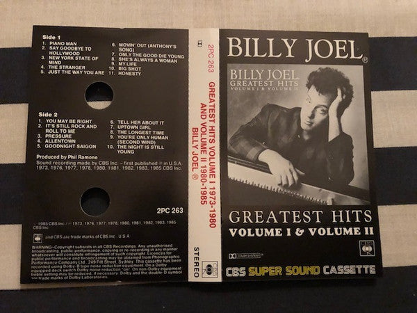 Billy Joel : Greatest Hits Volume I & II (Cass, Comp)