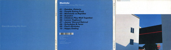 Manitoba : Start Breaking My Heart (CD, Album)