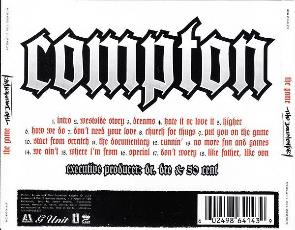 The Game (2) : The Documentary (CD, Album, Uni)