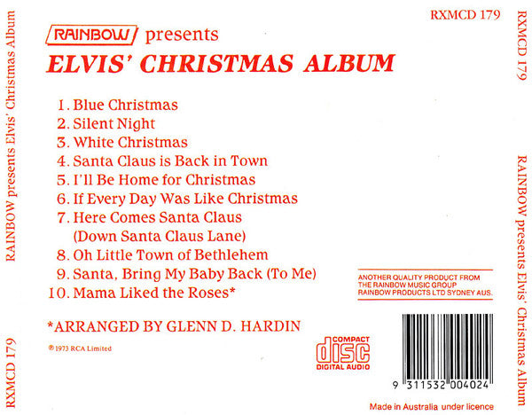 Elvis Presley : Elvis' Christmas Album (CD)
