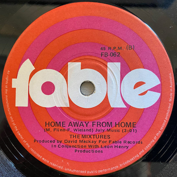 The Mixtures : Henry Ford (7", Single)