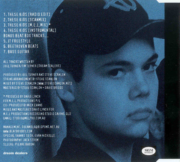 Joel Turner & The Modern Day Poets : These Kids (CD, Single)