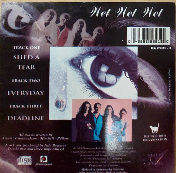 Wet Wet Wet : Shed A Tear (CD, Single, Car)