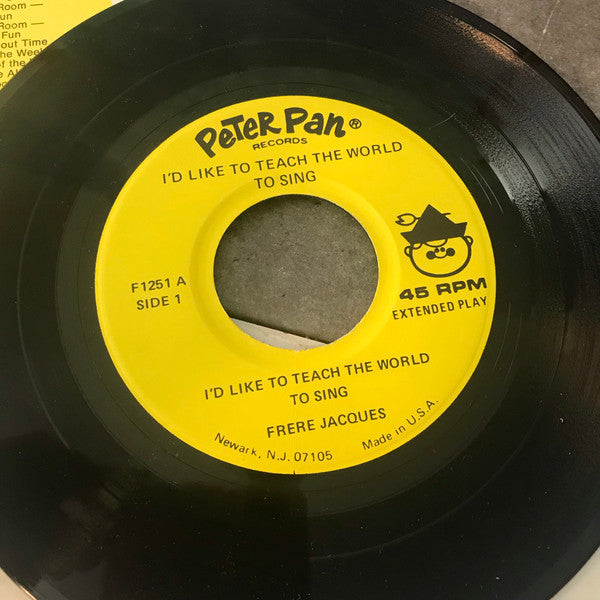 Peter Pan Players And Orchestra : I'd Like To Teach The World To Sing (7", EP)