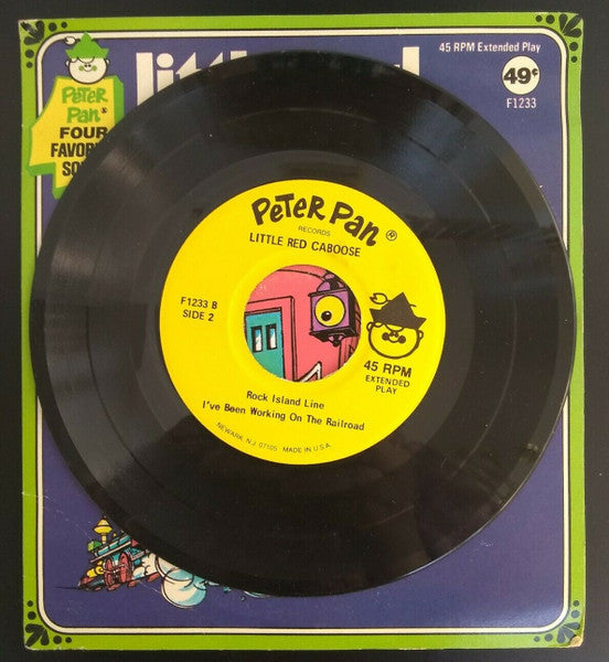 Peter Pan Players And Orchestra : Little Red Caboose (7", EP)