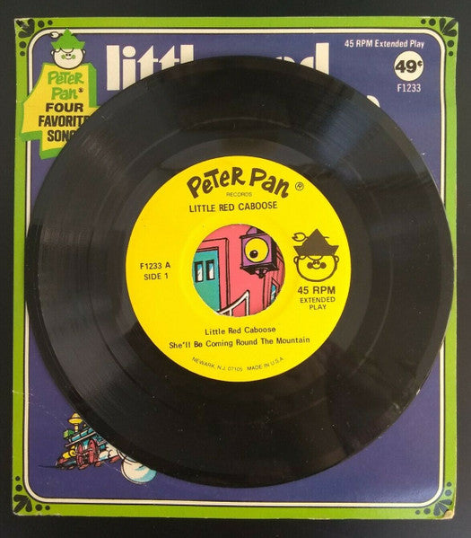 Peter Pan Players And Orchestra : Little Red Caboose (7", EP)