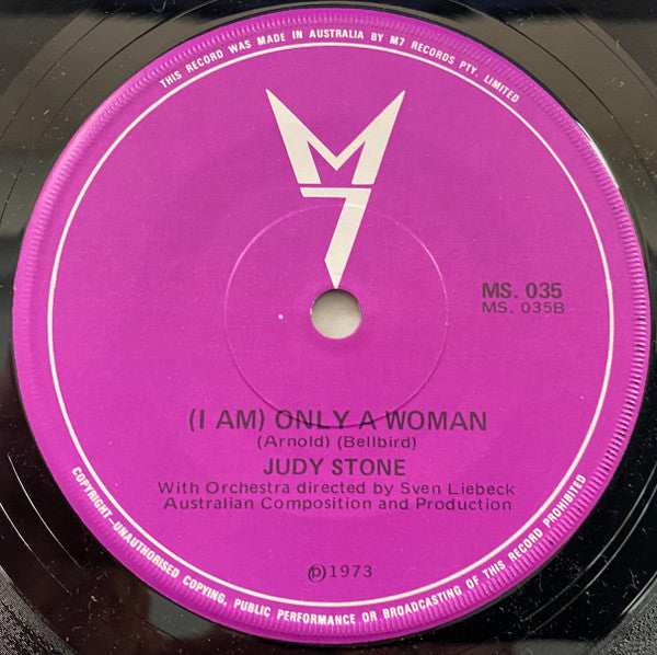 Judy Stone : Mare, Mare, Mare (7")