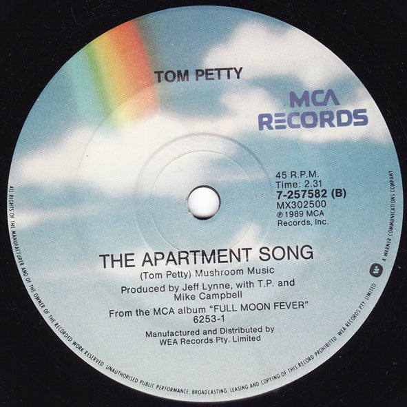 Tom Petty : I Won't Back Down (7", Single)