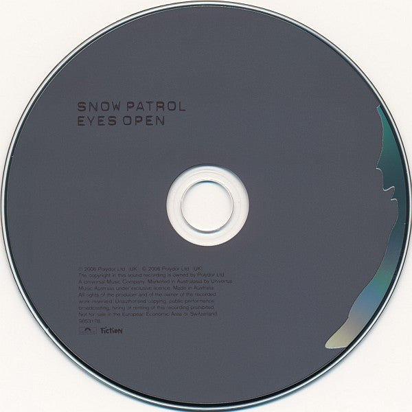 Snow Patrol : Eyes Open (CD, Album)