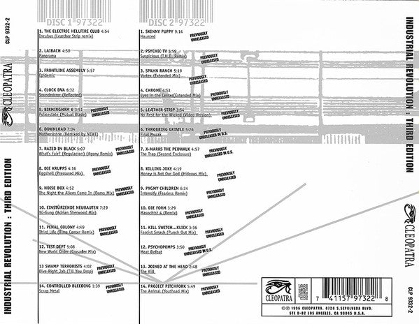 Various : Industrial Revolution: 3rd Edition Rare & Unreleased (2xCD, Comp)