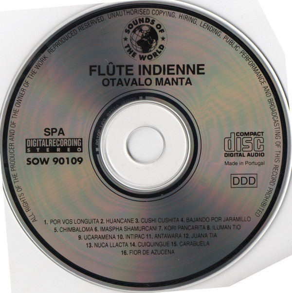 Otavalo Manta : Flûte Indienne (CD, Album)