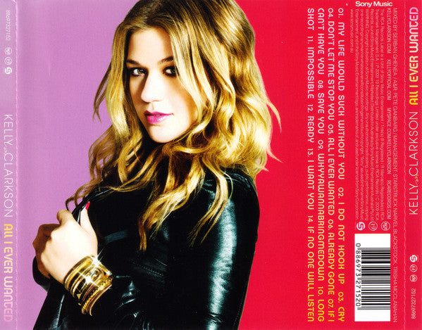 Kelly Clarkson : All I Ever Wanted (CD, Album)