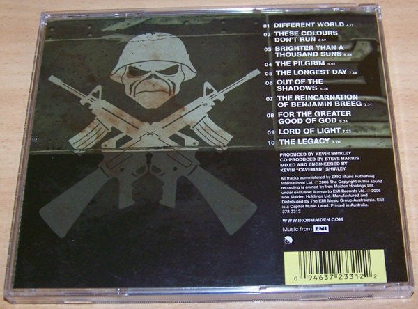 Iron Maiden : A Matter Of Life And Death (CD, Album)