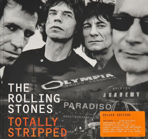 The Rolling Stones : Totally Stripped (CD, Album + 4xBlu-ray + Dlx)