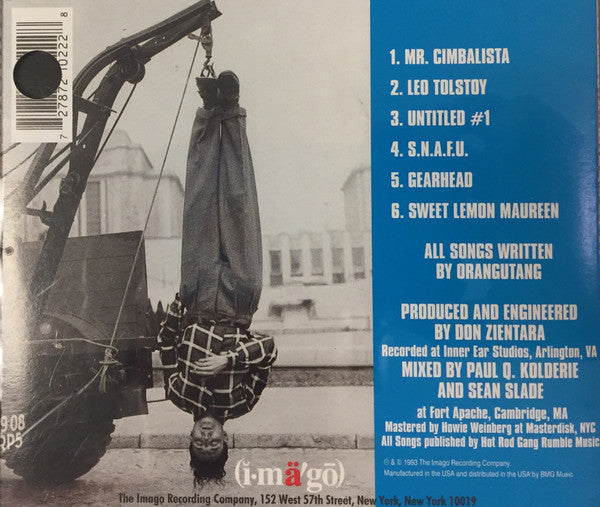 Orangutang : The Rewards Of Cruelty (CD, MiniAlbum)