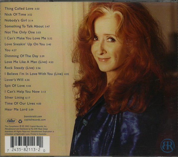 Bonnie Raitt : The Best Of Bonnie Raitt On Capitol 1989-2003 (CD, Comp)