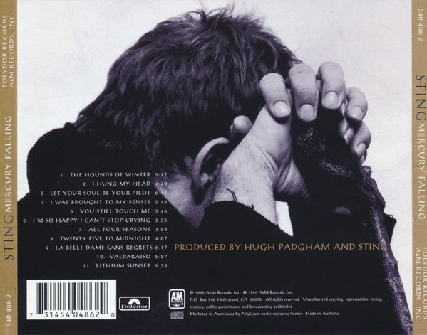 Sting : Mercury Falling (CD, Album)