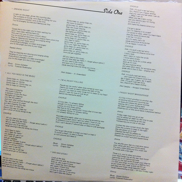 Simon Gallaher : Opening Night (LP, Album)