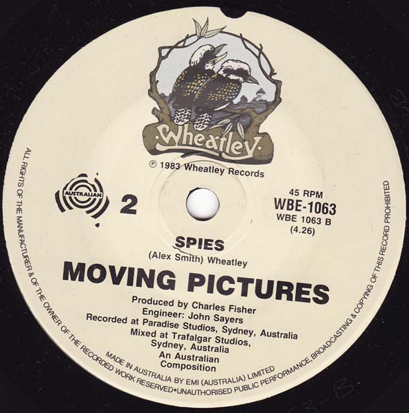 Moving Pictures (2) : Back To The Streets (7")