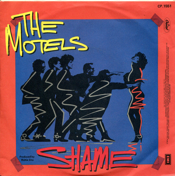 The Motels : Shame (7")