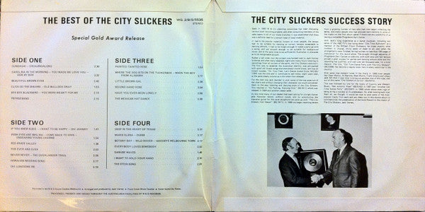 The City Slickers (5) : The Best Of The City Slickers (2xLP)