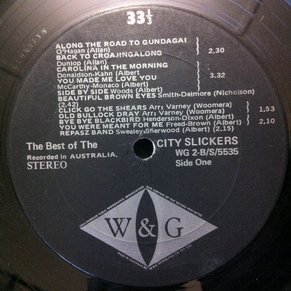 The City Slickers (5) : The Best Of The City Slickers (2xLP)
