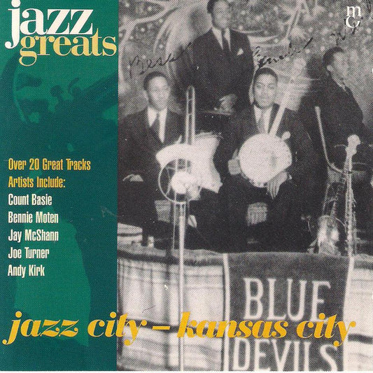 Various : Jazz City - Kansas City (CD, Comp, Mono)