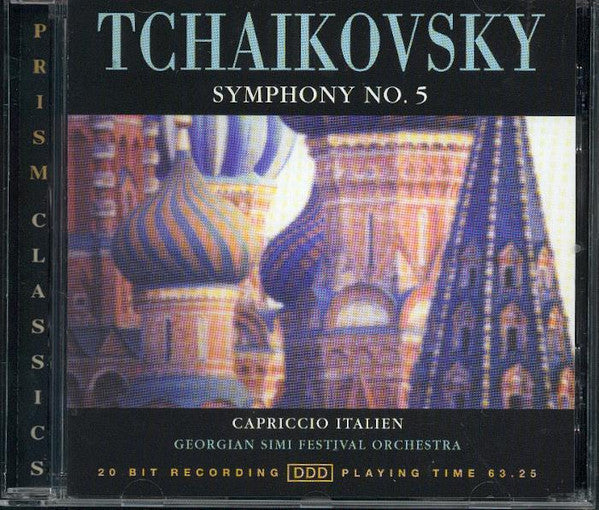Tchaikovsky*, Georgian SIMI Festival Orchestra : Symphony No. 5 In E Minor, Op. 64 / Capriccio Italien (CD)