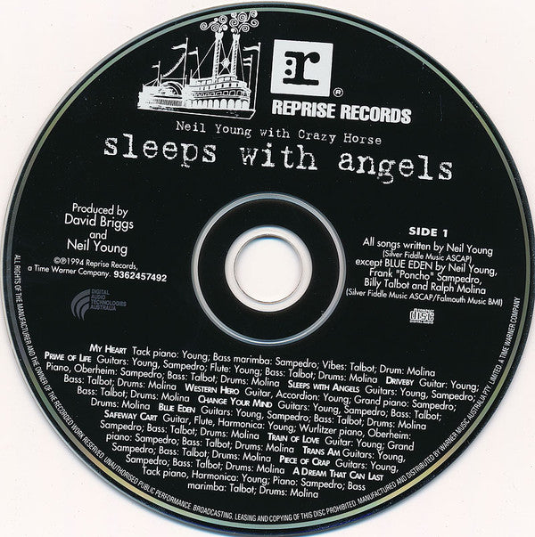 Neil Young And Crazy Horse : Sleeps With Angels (CD, Album)