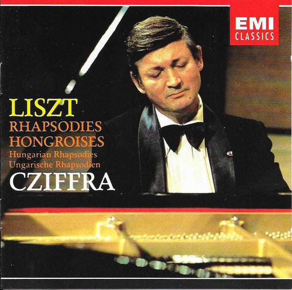 Franz Liszt, Gyorgy Cziffra : Rhapsodies Hongroises = Hungarian Rhapsodies = Ungarische Rhapsodien (2xCD, RE, RM)
