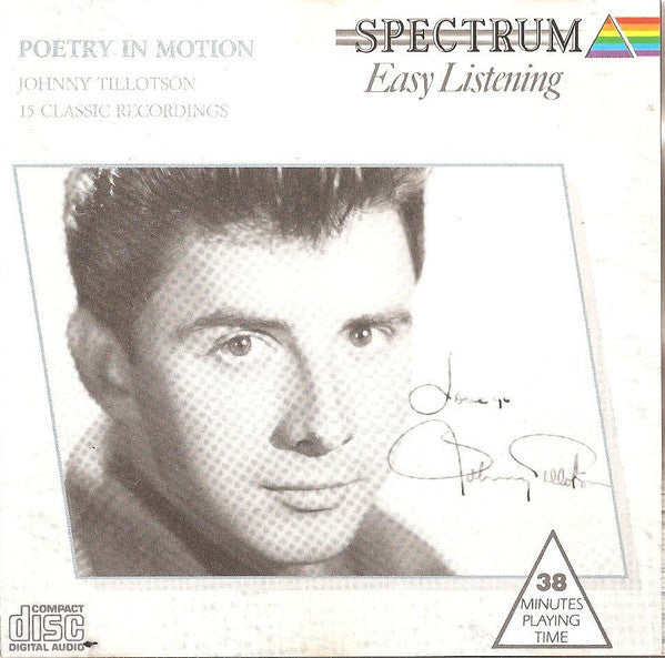 Johnny Tillotson : Poetry In Motion (CD, Album, Comp)