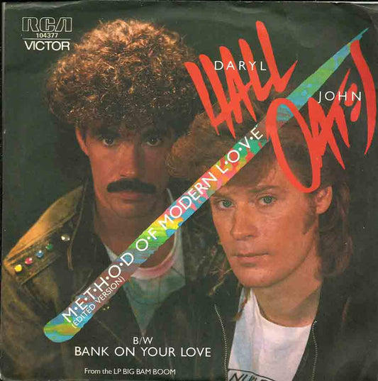 Daryl Hall & John Oates : Method Of Modern Love (7", Single)