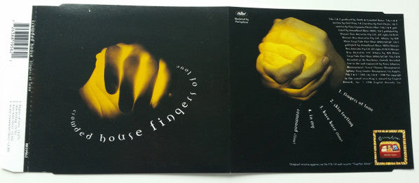 Crowded House : Fingers Of Love (CD, Single)
