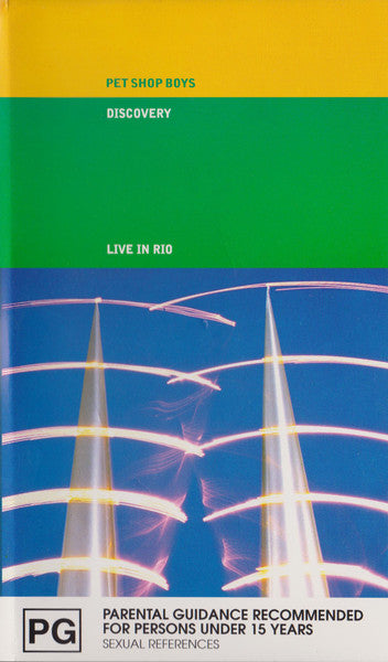 Pet Shop Boys : Discovery - Live In Rio  (VHS, PAL)