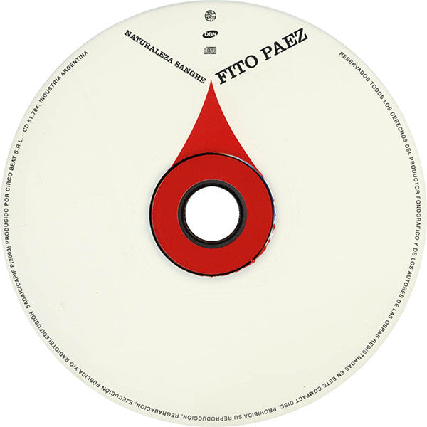 Fito Páez : Naturaleza Sangre (CD, Album)
