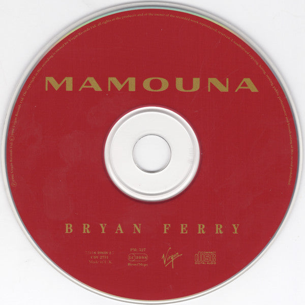 Bryan Ferry : Mamouna (CD, Album)